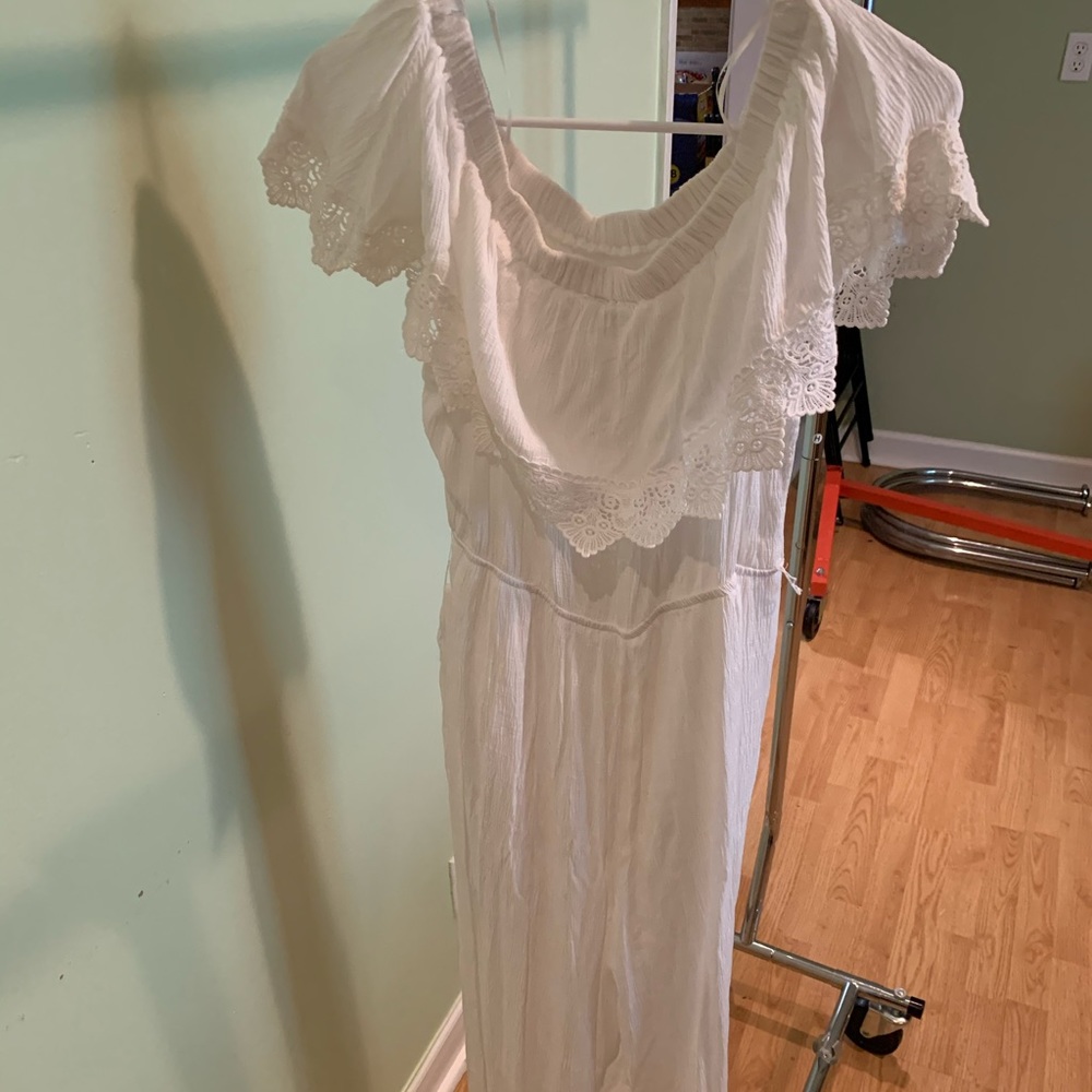 White jumpsuit